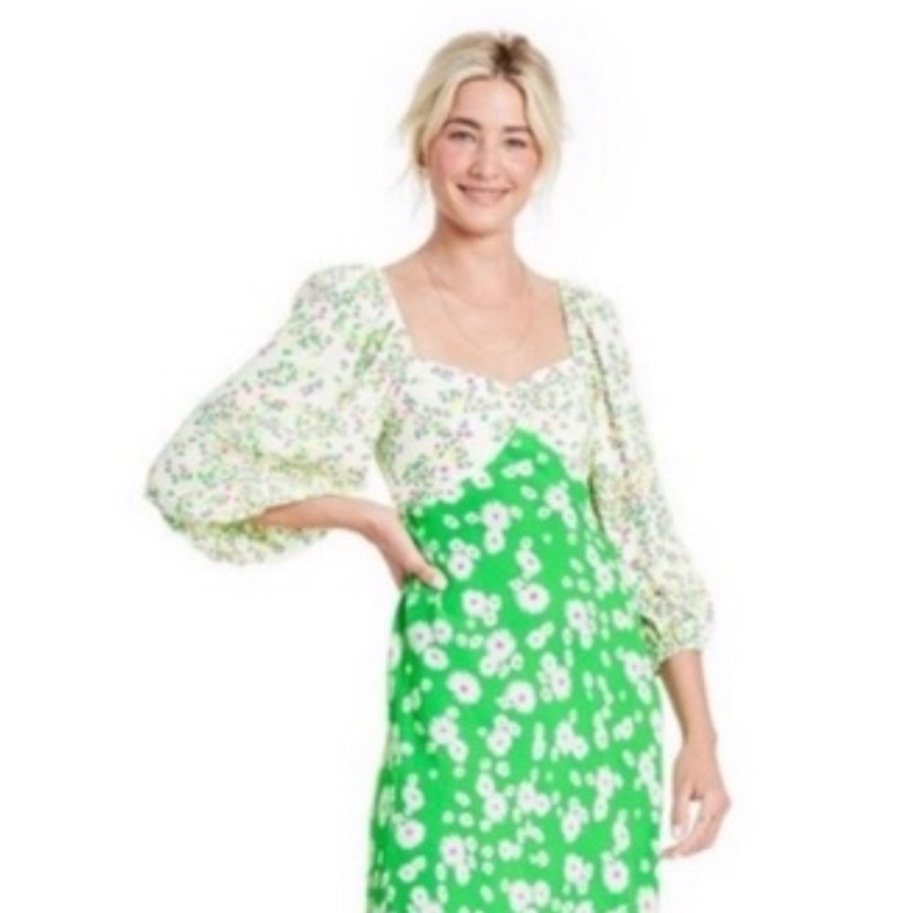 Rico x Target PLUS SIZE daisy midi dress.